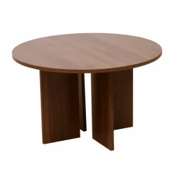 Soffbord 'Créme' Runt 75cm - Valnöt