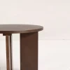 Soffbord 'Créme' Runt 55 cm - Valnöt
