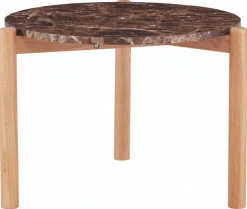 Soffbord 'Marble' S - Brun