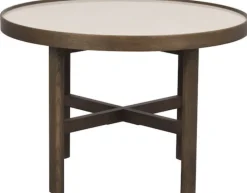 Soffbord 'Marsden' Runt 60cm - Brun
