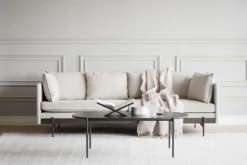 Soffbord 'Skye' 120x60cm - Svart