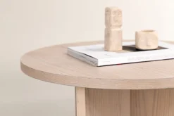 Soffbord 'Smögen' Runt 85cm - Natur