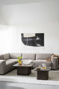 Soffbord 'Sullivan' 80x80cm - Brun