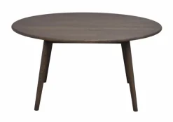 Soffbord 'Tompkins' runt Ø90 - Brun