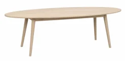 Soffbord 'Tompkins' 150x60cm - Vitpigmenterad ek