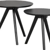 Soffbord 'Yumi' 2 delar - Svart