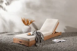 Solstol 'Sunbed' - Natur