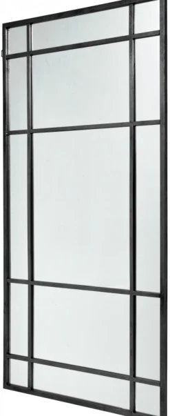Spegel 'Spirit' 102x204cm - Svart