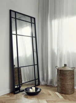 Spegel 'Spirit' 102x204cm - Svart