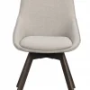 Stol 'Alison' - Beige/brun