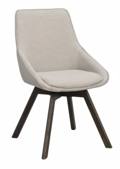 Stol 'Alison' - Beige/brun