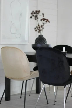 Stol 'Lux' - Sand/Svart
