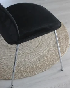Stol 'Lux' - Svart/Silver