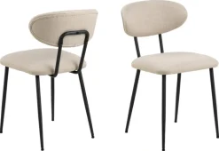 Stol 'Mieres' - Beige