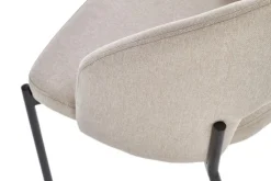 Stol 'Mieres' - Beige/Svart