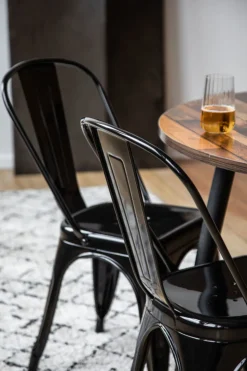 Stol 'Montmartre' - Svart lack
