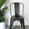 Stol 'Montmartre' - Svart/Patina