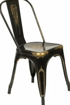 Stol 'Montmartre' - Vintage svart/antik
