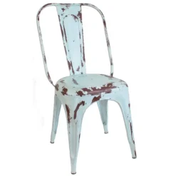 Stol 'Montmartre' - Vintage/Turkos