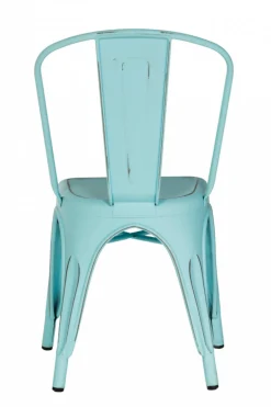 Stol 'Montmartre' - Vintage turkos
