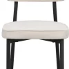 Stol 'Paisley' - Beige/Svart