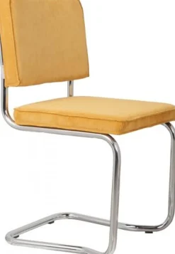 Stol 'Ridge Kink' 50 cm - Gul