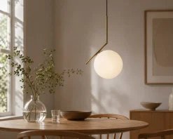 Taklampa 'Bellini' M - Mässing