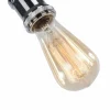 Taklampa 'Chrome' - Glas/Metall
