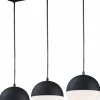 Taklampa 'Glob' X3 - Svart