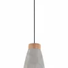 Taklampa 'Mark' - Trä/Cement