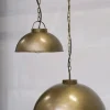 Taklampa 'Thormann' - Antik mässing
