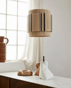 Taklampa 'Vinata' - Beige/Svart