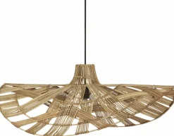 Taklampa 'Wella' 81cm - Natur