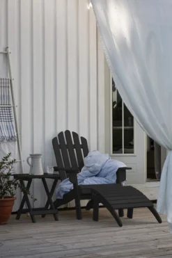Trädgårdsbord 'Lounge' - Svart