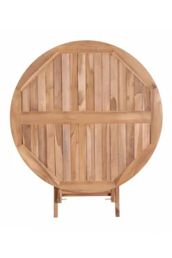 Trädgårdsbord 'Oviedo' Runt 100cm - Ek