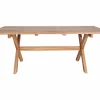 Trädgårdsbord 'Oviedo' 200x90cm - Ek