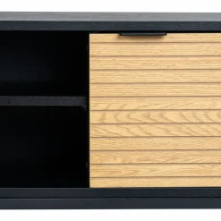 TV-bänk 'Line' - Ek/Svart