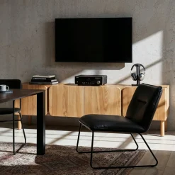 Tv-bänk 'Lövhamn' L- Natur