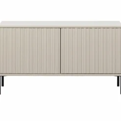 TV-bänk ‘New Gravure’ 100 cm - Beige/Svart