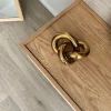 Tv-bänk 'Stil' - Natur/Svart