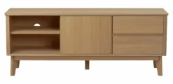 TV-bänk 'Yumi' 152x42cm - Ek