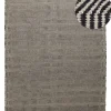Ullmatta 'Larkana' - Beige/svart