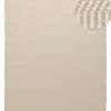 Ullmatta 'Larkana' - Beige/vit